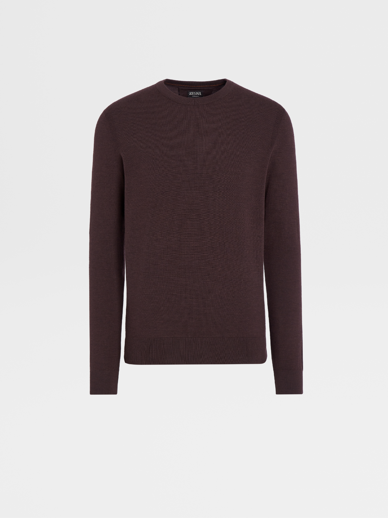 Burgundy 12milmil12 Wool Knit Crewneck